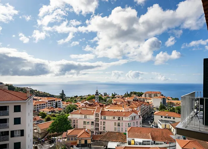 公寓 Alta Vista Canico By An Island *